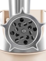 Кухонная машина Hyundai HYM-S9681 планетар.вращ. 1500Вт бежевый