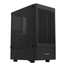 Корпус без блока питания/ Case HSPD M540, Mesh Mid Tower, Black, TG, 0.45 SPCC, no fans, ATX, mATX, mITX, 160/300/150mm, 2x2.5", 2x3.5", 7xPCI, 1xUSB-A 3.0, 2xUSB-A 2.0, 365x216x405mm (M540-TGBK)
