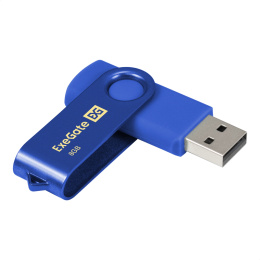 USB-флеш накопитель ExeGate Jet 8GB синий USB2.0, 480Mbps, пластик/металл EX302035RUS