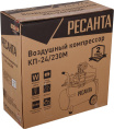 Компрессор поршневой Ресанта КП-24/230М масляный 230л/мин 24л 1600Вт красный/черный