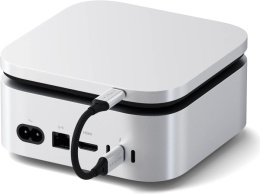 Внешний корпус для SSD Satechi USB4 NVMe SSD Enclosure For Mac mini M4 Up To 40Gbps Up To 8TB. Цвет: серебристый (ST-EU4SNSS)
