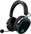 Наушники с микрофоном GMNG GG-HS405W черный/черный мониторные BT/Radio/3.5mm оголовье 1899873