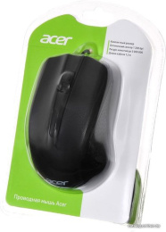 Мышь Acer OMW010 черный оптическая 1200dpi USB 3but ZL.MCEEE.001