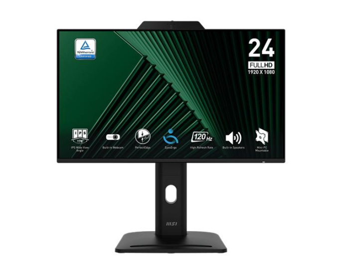 Монитор MSI 23.8" Pro MP242PMG черный IPS LED 16:9 HDMI матовая HAS Piv 300cd 178гр/178гр 1920x1080 120Hz VGA DP FHD USB 3.3кг