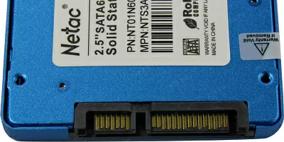 Накопитель SSD 256 Gb SATA 6Gb/s Netac N600S NT01N600S-256G-S3X 2.5"