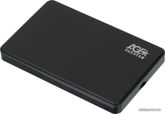 Внешний корпус для HDD AgeStar 3UB2P2 SATA III USB3.0 пластик черный 2.5"