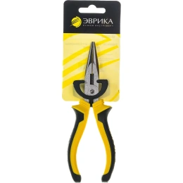 Прямые тонкогубцы-утконосы 6" ЭВРИКА ER-60056