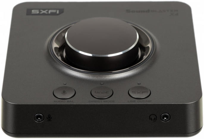 Звуковая карта Creative USB Sound Blaster X4 Super X-Fi Ultra DSP 7.1 Ret