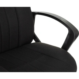 Кресло руководителя Gigant черное, сетка, ткань, крестовина пластик, 120 кг GCH-14
