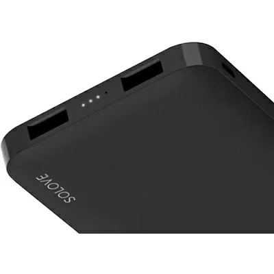 Мобильный аккумулятор Xiaomi Solove 003M 20000mAh QC 2.1A черный (003M BLACK RUS)
