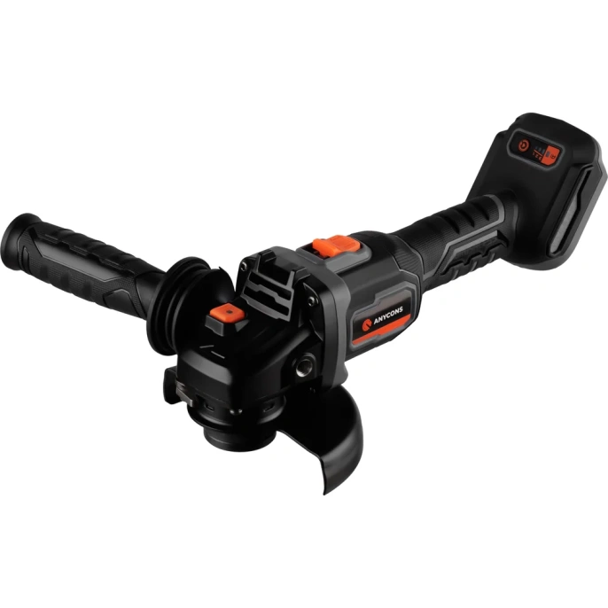 Бесщеточная УШМ Anycons AC-AG125, 125мм, 10000 об/мин, 21В, без акб AC-AG1250