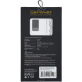 Внешний аккумулятор/ Внешний аккумулятор GoPower PB03-10 10000mAh 3.0A 22.5W 2USB/Type-C белый 1/50 (00-00029658)