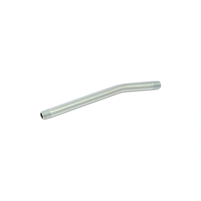 Трубка для плунжерного шприца Airline 150 мм, металлическая, изогнутая, усиленная ATGG512