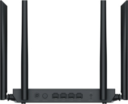 Wi-Fi роутер Netis N3D,  Wi-Fi 5,  AC1200,  2.4/5ГГц, 3 LAN,  черный