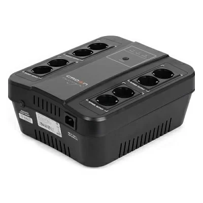 CROWN ИБП CMUS-275 EURO SMART {Line Interactive, 850VA\480W, розетки 8*EURO} [CM000003159]