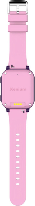 Смарт-часы Xenium W600 1.83" AMOLED корп.розовый рем.фиолетовый CTW600PK/00
