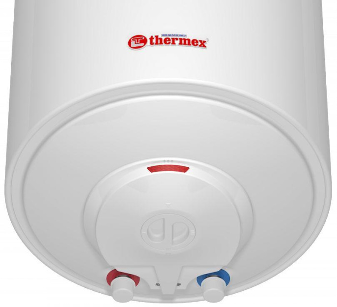 Водонагреватель Thermex TitaniumHeat 50 V Slim,  накопительный,  1.5кВт,  50л,  белый [эдэб01019]