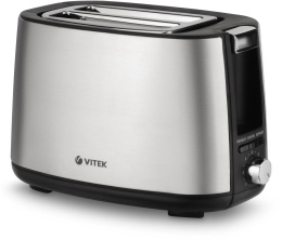 Тостер Vitek VT-7156,  серебристый/черный