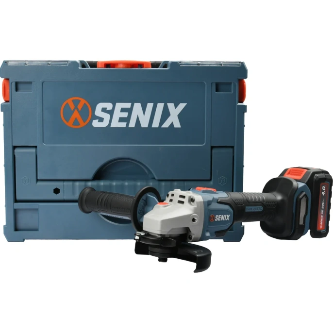 Шлифовальная угловая аккумуляторная машина SENIX PAX2125-M2-EU