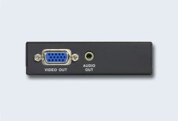 Удлинитель-приемник ATEN VE170R-AT-G, VGA+AUDIO, 300 м., 1xUTP, макс.разр.1920x1200/1600x1200/1024x768 60Hz 30/150м/300м, HD-DB15+MINIJACK, DC 5.3V, треб.VE170T/VS1204T/VS1208T;регул.усил.видеосигнала