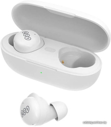 Беспроводные наушники QCY-T17 White Чипсет: Jieli AD6973D. Bluetooth 5.1. Поддержка профиля: HFP/A2DP/AVRCP. Динамик: 6 мм динамический драйвер. Время музыки: 7.5 ч. Время вызова: 4.5 ч. (BH21Q17A)