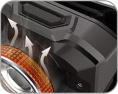 Фонарь налобный аккумуляторный MaxPiler MHF-04 (450/150/10 Лм, LED SMD, 55*, 5 реж, 3-80 ч, фокус. света)