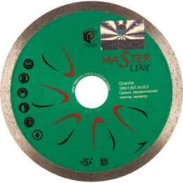 Алмазный отрезной круг для мокрой резки Granite Diam 125x1,6x7x22,23 000240