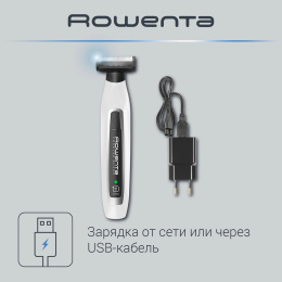 Триммер Rowenta Forever Sharp TN6010F5 черный/белый [1830007978]