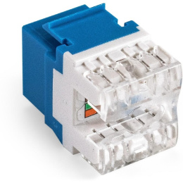 Модуль-вставка Keystone Jack RJ-45 ExeGate KJ-8P8C-U-C5e-180-Dual Кат.5e, неэкранированная, 180 градусов, IDC Krone/110 EX297337RUS