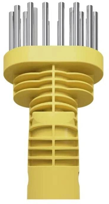 Пароочиститель напольный Polaris PSC 1701C 1700Вт желтый/черный