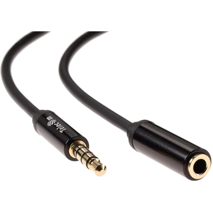 Кабель Кабель удлинит 3.5 Jack M - 3.5 Jack F , 1м Telecom PRO TAV7179M-1M