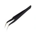 Пинцет изогнутый острый Pro Legend с антистатическим покрытием, 120 мм PL2693