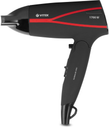 Фен Vitek VT-2328, 1700Вт, черный