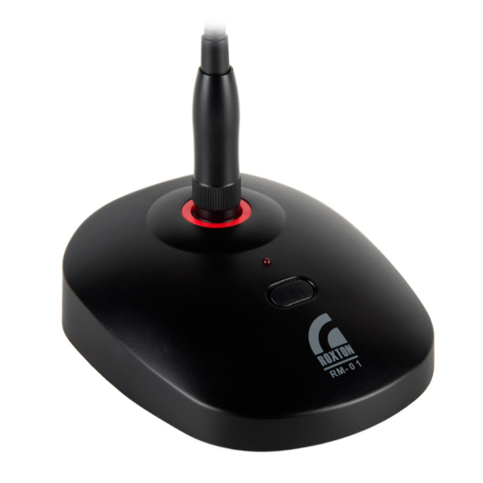 Микрофон настольный Roxton RM-01 с ветрозащитой и кабелем 5 метров