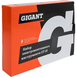 Набор электромонтажного инструмента Gigant VDE 1000В, 10 инструментов GT-10