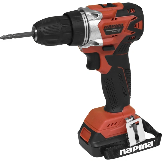 Дрель-шуруповерт ПАРМА ДША-02А-1512/2Li, 2Ач,  с двумя аккумуляторами [02.021.00014]