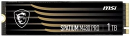 SSD жесткий диск PCIE 4.0 NVME M.2 1TB SPATIUM M480 PRO 1TB MSI S78-440L1G0-P83
