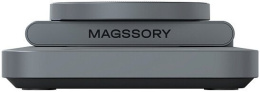 Беспроводное зарядное устройство Magssory WCH017 Yoga Midnight (WCH017m) (3 в 1, для Samsung, с магнитами, с поддержкой Qi2, регулируемый угол наклона, материал корпуса: цинковый сплав)