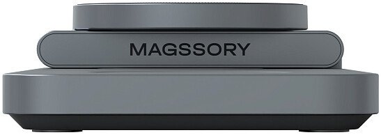 Беспроводное зарядное устройство Magssory WCH017 Yoga Midnight (WCH017m) (3 в 1, для Samsung, с магнитами, с поддержкой Qi2, регулируемый угол наклона, материал корпуса: цинковый сплав)
