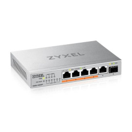 Коммутатор ZYXEL XMG-105HP-EU0101F, неуправляемый