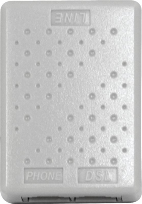 Сплиттер D-Link DSL-30CF/RS DialUp, внешний, белый