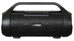 Колонка портативная Digma S-34, 25Вт, черный [sp3425b]