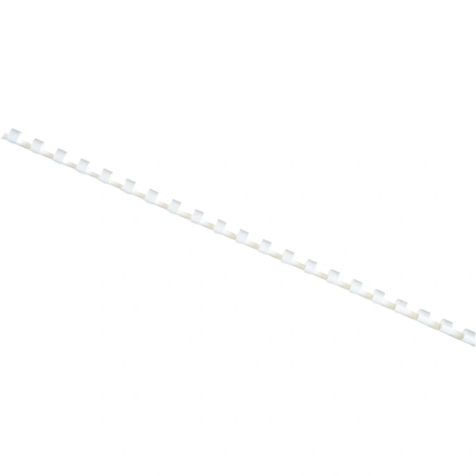 Пружины для переплета пластиковые Office Kit d 8мм 31-50лист A4 белый 100шт BP2011