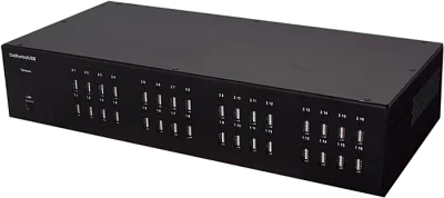 Управляемый USB over IP концентратор DistKontrolUSB-32 с 32 портами USB c 2 блоками питания