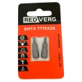 Бита Torx Tamper ТТ15, 25 мм, 2 шт. REDVERG 6623496