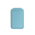 Магнитный кошелек-подставка из веганской кожи Satechi Magnetic Wallet Stand Magsafe Compatible. Цвет: светло-голубой AP-MWSB