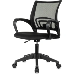 Компьютерное кресло Gigant черное на пиастре, крестовина пластик, 120 кг GCH-09