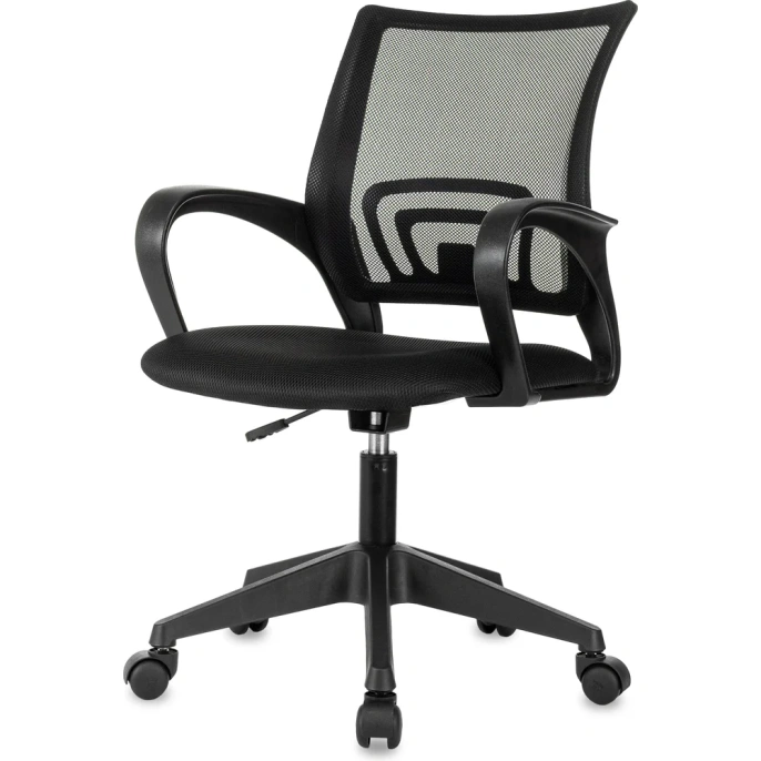 Компьютерное кресло Gigant черное на пиастре, крестовина пластик, 120 кг GCH-09