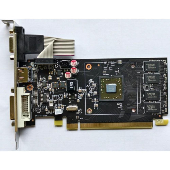 Видеокарта MAXSUN MS-R5 230 Power Hammer SI 2G M0 2Gb GDDR3, 64bit, 625/1066Mhz, DP/HDMI/DVI, 25W Ret 6940709610824 MS-R5 230Power Hammer SI 2G M0