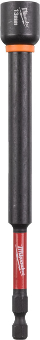 Насадка магнитная торцевая SHOCKWAVE 1/4"Hex, 13х150 мм Milwaukee 4932492448